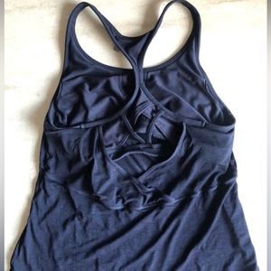 Strappy Black Athleta Tank